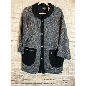 NEW D‎ Design Lagenlook Sweater Medium Avant Garde Artsy Art To Wear Eclectic
